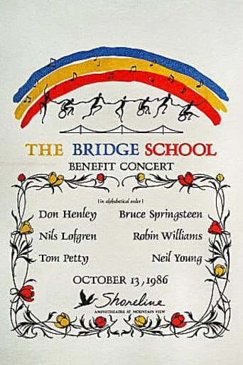 Poster for Bridge School Benefit Concert 1986