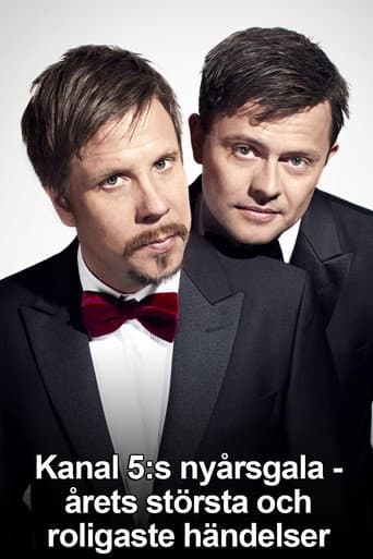 Poster for Kanal 5:s nyårsgala - Årets största och roligaste händelser