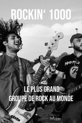 Poster for Rockin' 1000, le plus grand groupe de rock au monde
