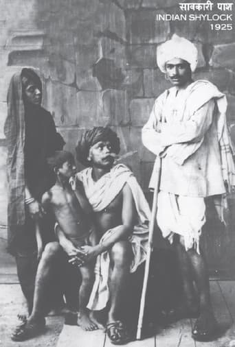 Poster for The Indian Shylock: The Original Silent Version