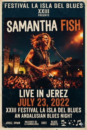 Poster for Samantha Fish - Live at Festival La Isla del Blues XXIII