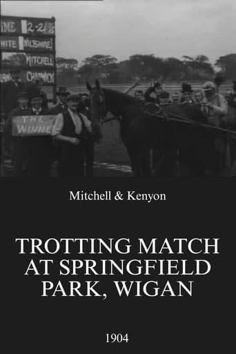 Poster for Trotting Match at Springfield Park, Wigan