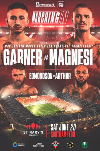 Poster for Ryan Garner vs. Michael Magnesi