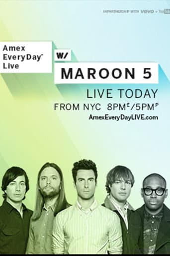 Poster for Maroon 5 - Live In Bowery Ballroom