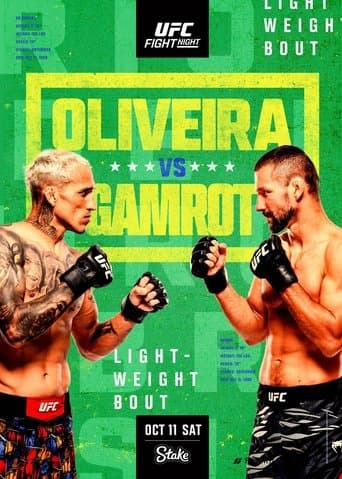 Poster for UFC Fight Night 261: Oliveira vs. Gamrot