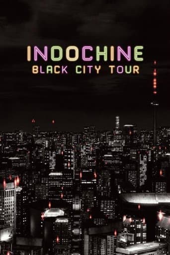 Poster for Indochine - Black City Tour