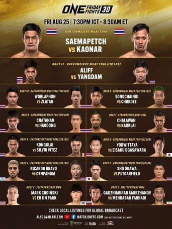 Poster for ONE Friday Fights 60: Suriyanlek vs. Rittidet