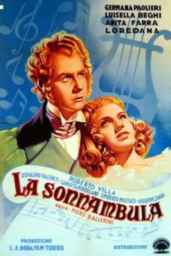 Poster for La sonnambula