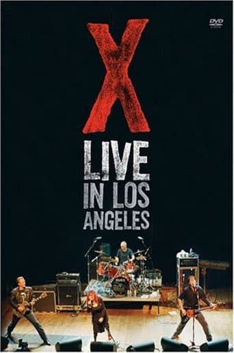 Poster for X: Live in Los Angeles