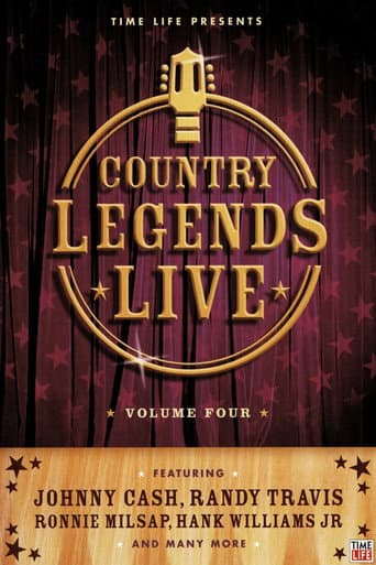 Poster for Time Life Presents Country Legends Live, Vol. 4