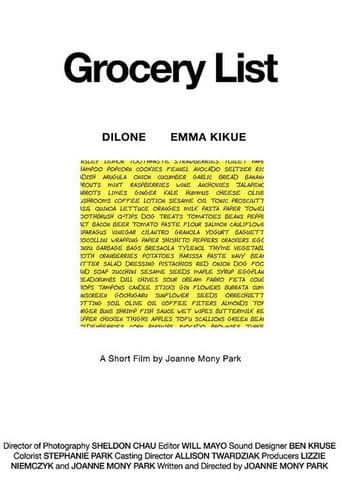 Poster for Grocery List