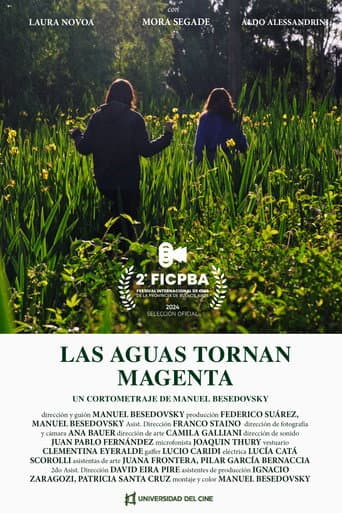 Poster for When the waters turn Magenta