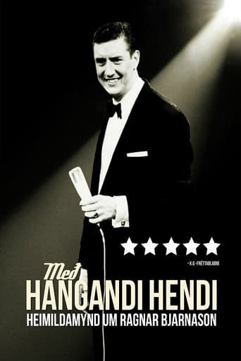 Poster for Pendulous Chances; the life and work of singer performer Ragnar Bjarnason