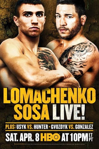 Poster for Vasyl Lomachenko vs. Jason Sosa