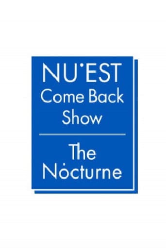 Poster for NU′EST Comeback Show 더 녹턴