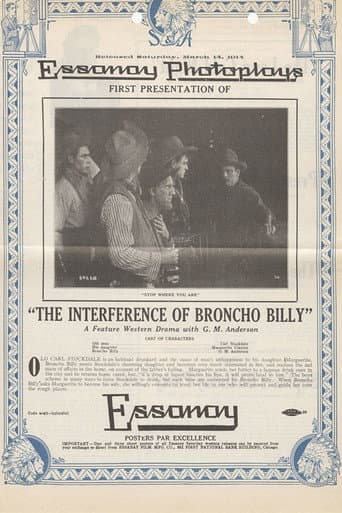 Poster for The Inference of Broncho Billy
