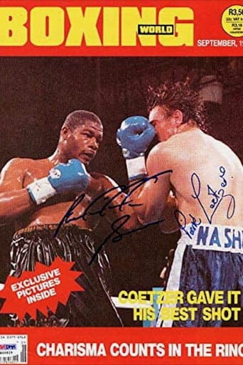 Poster for Riddick Bowe vs. Pierre Coetzer
