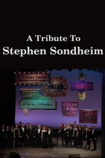 Poster for A Tribute to Stephen Sondheim