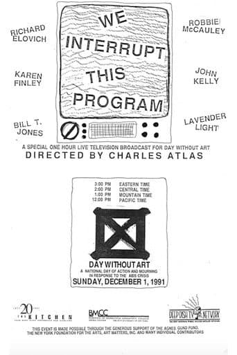 Poster for We Interrupt This Program