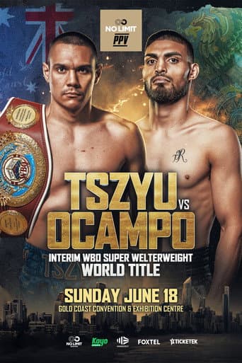 Poster for Tim Tszyu vs. Carlos Ocampo