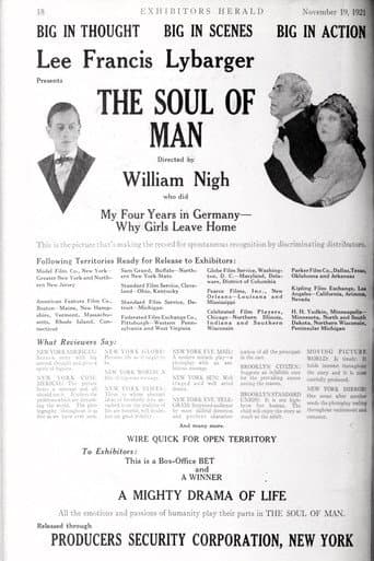 Poster for The Soul of Man