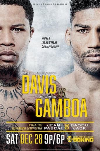 Poster for Gervonta Davis vs. Yuriorkis Gamboa