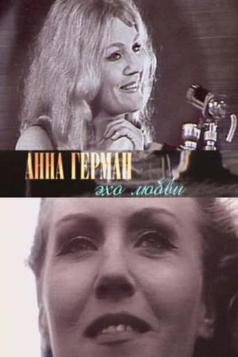 Poster for Anna German. Echo of Love