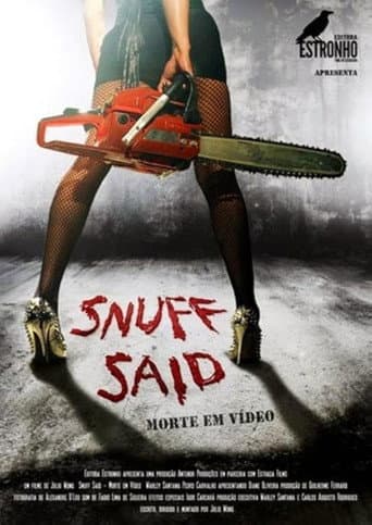 Poster for Snuff Said - Morte em Vídeo