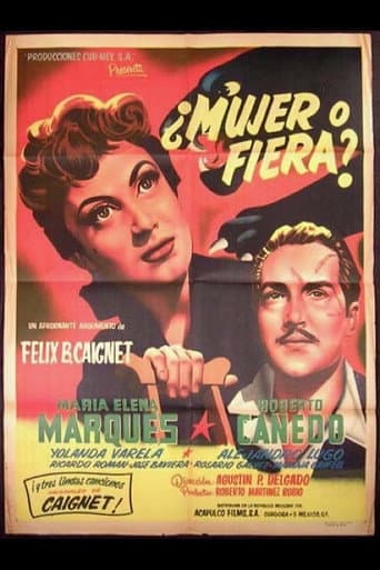 Poster for ¿Mujer... o fiera?