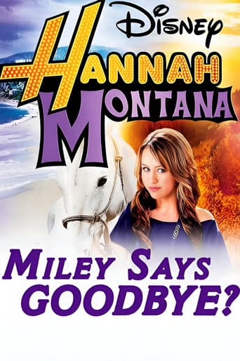 Poster for Hannah Montana: Miley Says Goodbye