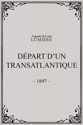 Poster for Départ d’un transatlantique