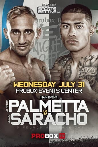 Poster for Alberto Palmetta vs. Jesus Saracho