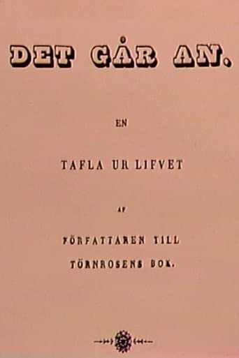 Poster for Det går an