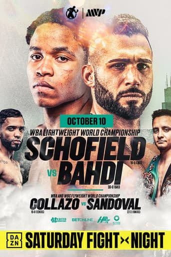 Poster for Floyd Schofield Jr. vs. Lucas Bahdi