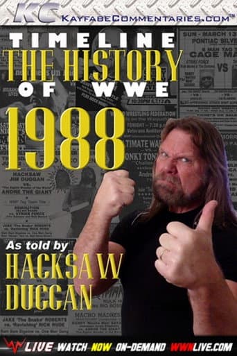 Poster for Timeline The History of WWE – 1988 – As Told By Hacksaw Duggan