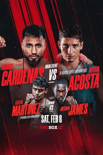 Poster for Ramon Cardenas vs. Bryan Acosta
