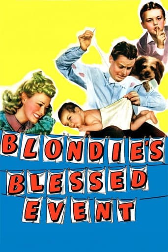 Poster for Blondie's Blessed Event