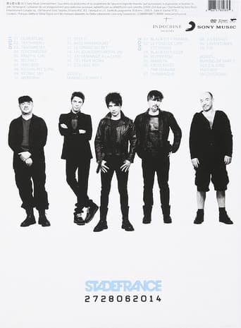 Poster for Indochine - Black City Concert - Stade de France 2014