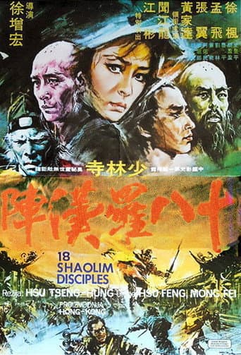 Poster for 18 Shaolin Disciples