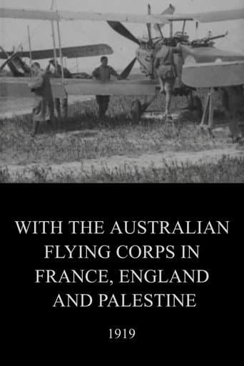 Poster for With the Australian Flying Corps in France, England and Palestine