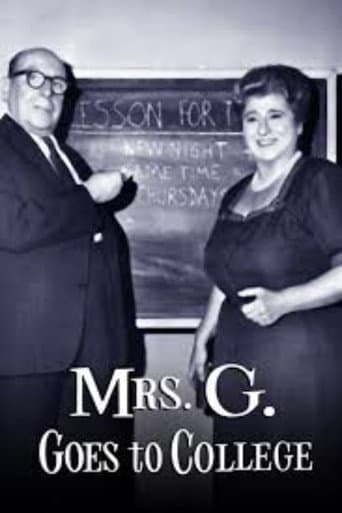 Poster for Mrs. G. Goes to College