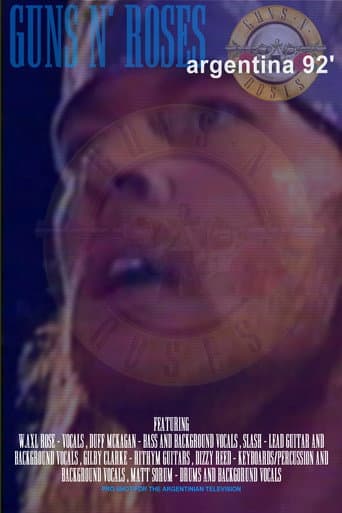 Poster for Guns N' Roses - Estadio River Plate - Buenos Aires, Argentina