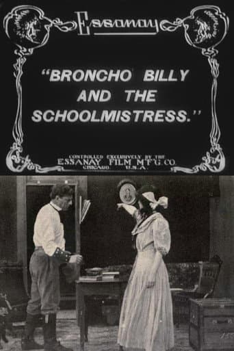 Poster for Broncho Billy and the Schoolmistress