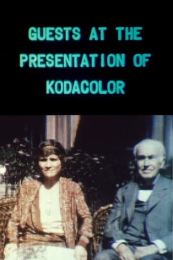 Poster for Guests at the Presentation of Kodacolor at the Home of Mr. George Eastman, Rochester, N.Y.