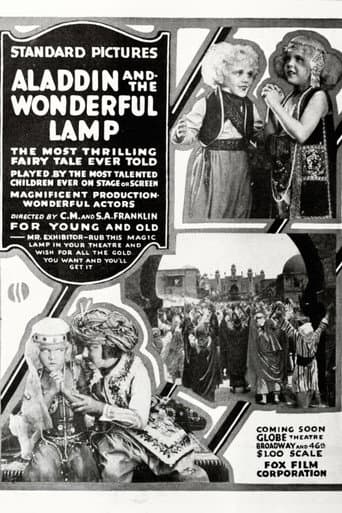 Poster for Aladdin and the Wonderful Lamp