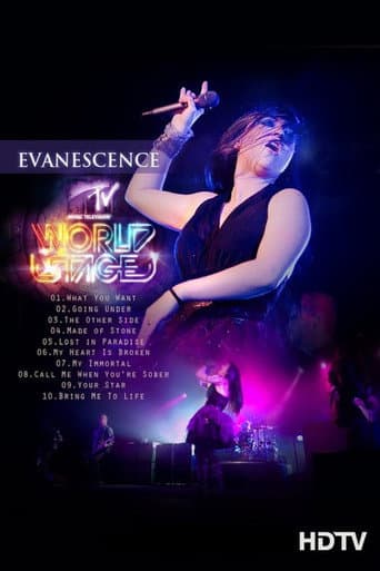 Poster for Evanescence: MTV World Stage