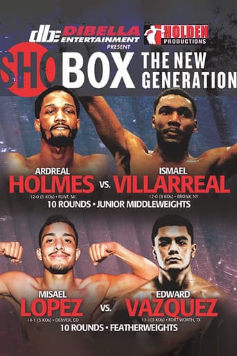 Poster for Ardreal Holmes vs. Ismael Villarreal