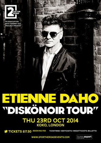 Poster for Etienne Daho au KOKO Theatre de Londres