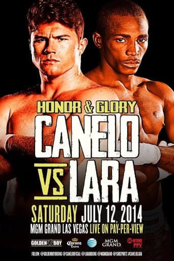 Poster for Canelo vs. Lara