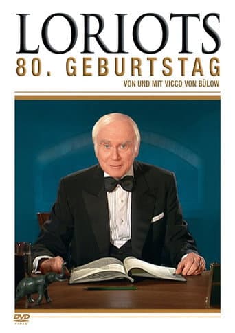 Poster for Loriot's 80th Birthday